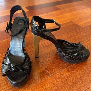 Chloe platform sandal heels SZ 38.5 (7.5)